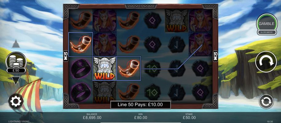 Three of a Kind win