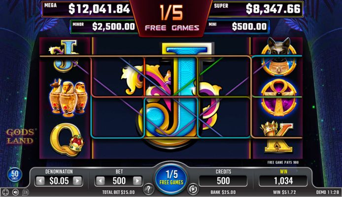 Free Spins Game Board