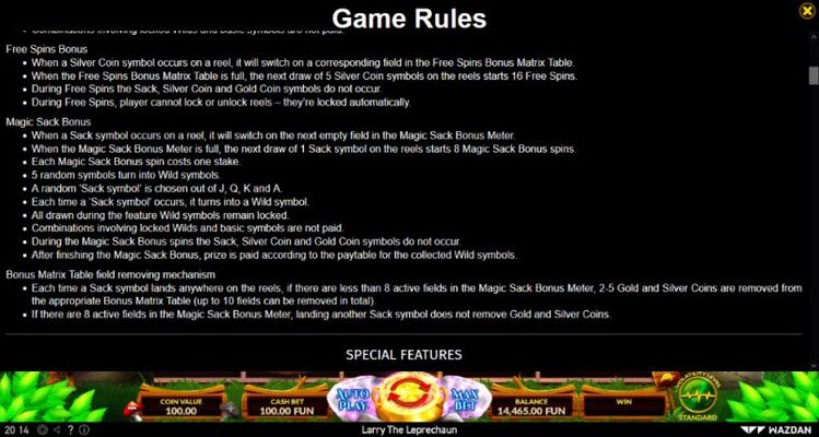 Feature Rules