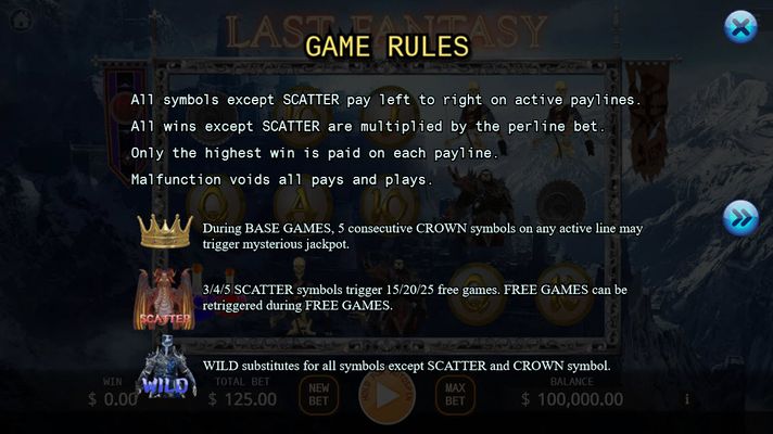 General Game Rules