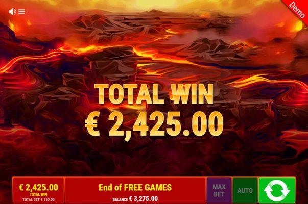 Total Free Spins Payout