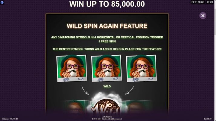 Wild Spin Again Feature