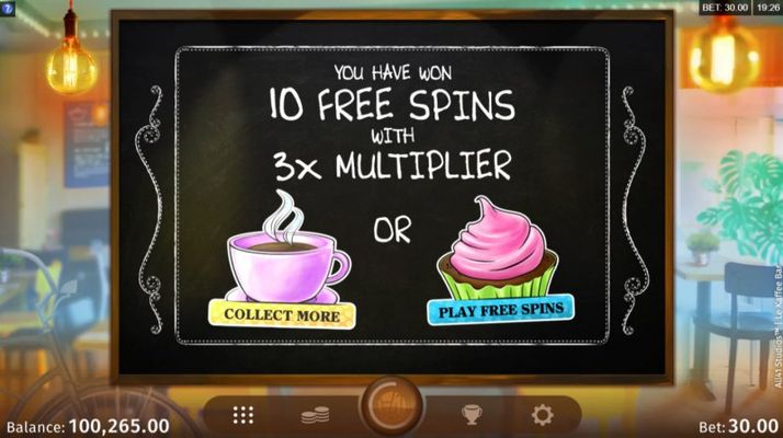 10 Free Spins Awarded