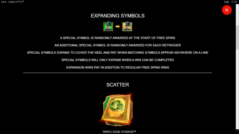 Legacy of Oz :: Special Expanding Symbol
