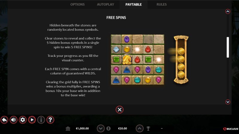 Free Spin Feature Rules