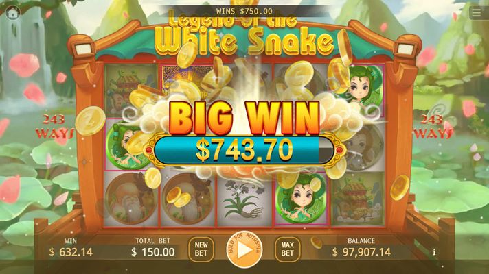 Legend of the White Snake :: Big Win
