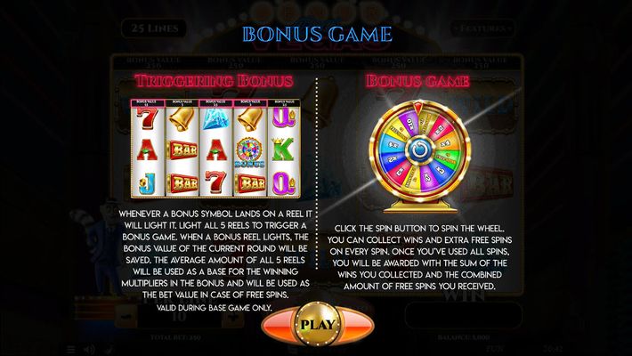 Lemur Does Vegas :: Bonus Game Rules