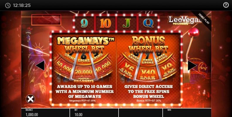 Leo Vegas Megaways :: Feature Rules