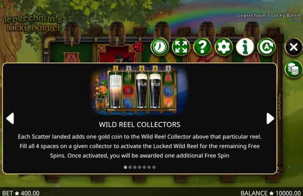 Leprechaun's Lucky Barrel :: Wild Symbols Rules