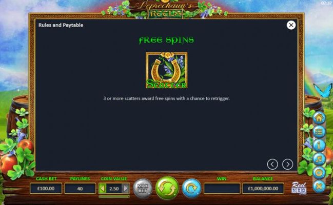 Free Spins Rules