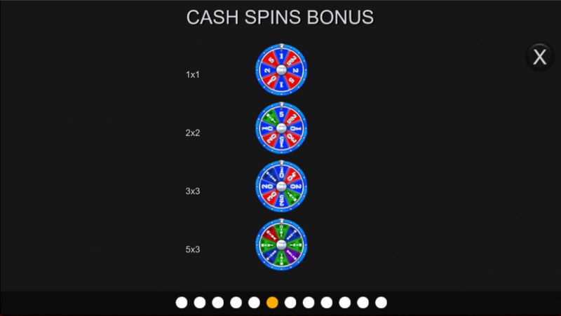 Liberty Cash Spins :: Feature Rules