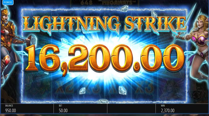 Lightning Strike Megaways :: Mega Win