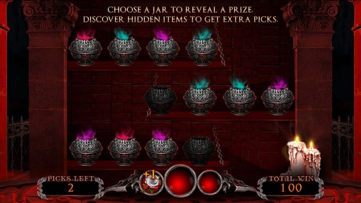 Lilith's Passion 15 Lines :: Bonus Pick Game Board