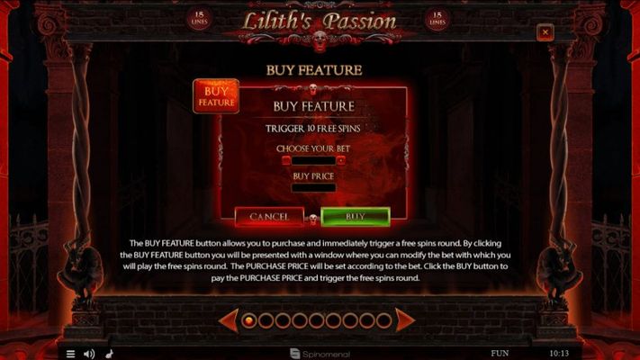 Lilith's Passion 15 Lines :: Buy Feature
