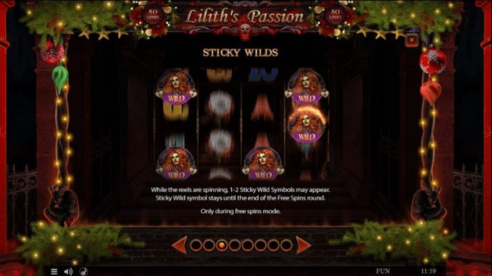 Lilith's Passion Christmas Edition :: Sticky Wilds