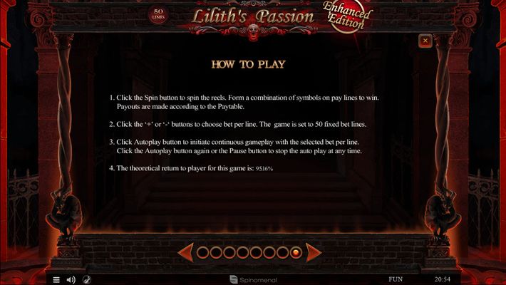 Lilith's Passion Enhanced Edition :: General Game Rules