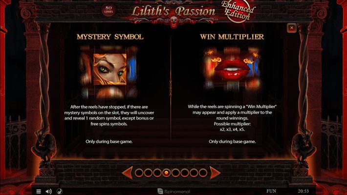 Lilith's Passion Enhanced Edition :: Feature Rules