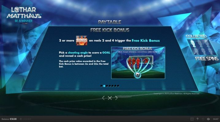 Free Kick Bonus