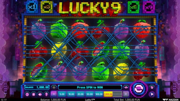 Lucky 9 :: Main Game Board