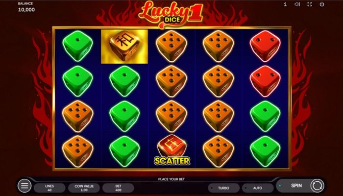 Lucky Dice 1 :: Base Game Screen