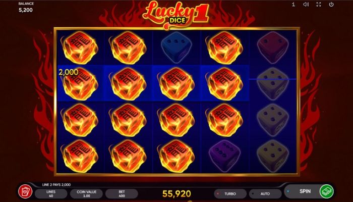 Lucky Dice 1 :: Multiple winning combinations lead to a big win