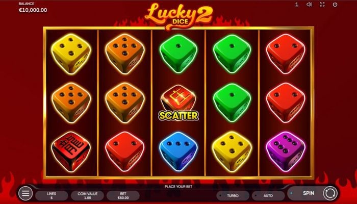 Lucky Dice 2 :: Base Game Screen