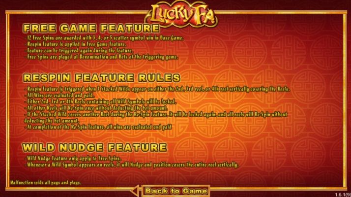Free Spins Rules
