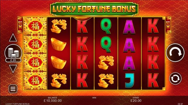 Lucky Fortune Bonus :: Base Game Screen
