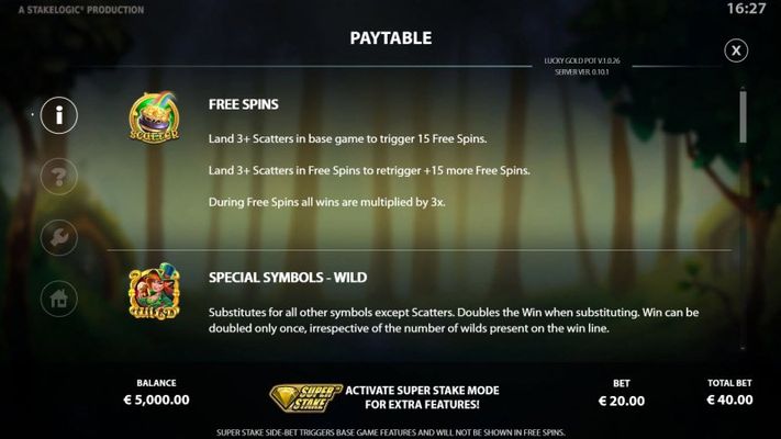 Free Spin Feature Rules