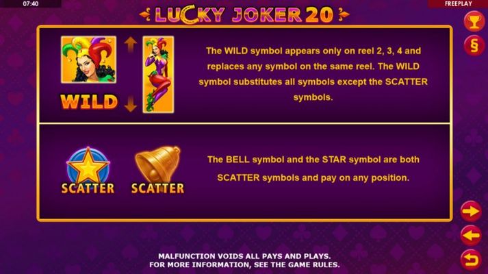 Wild and Scatter Rules