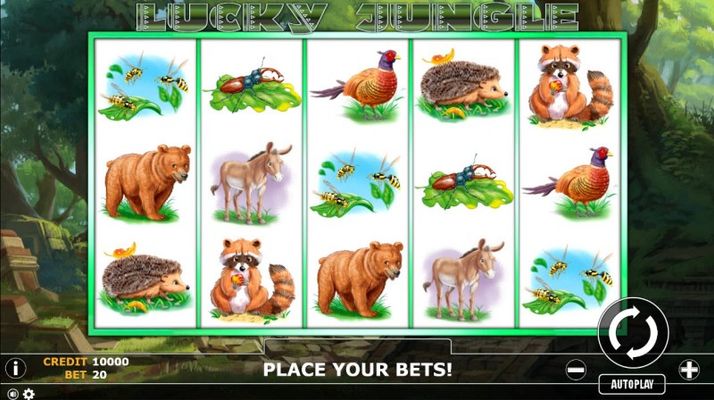 Lucky Jungle :: Main Game Board