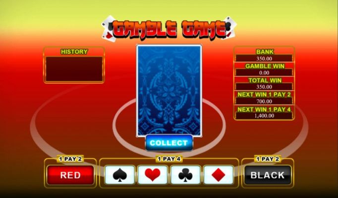 Gamble Feature Game Board