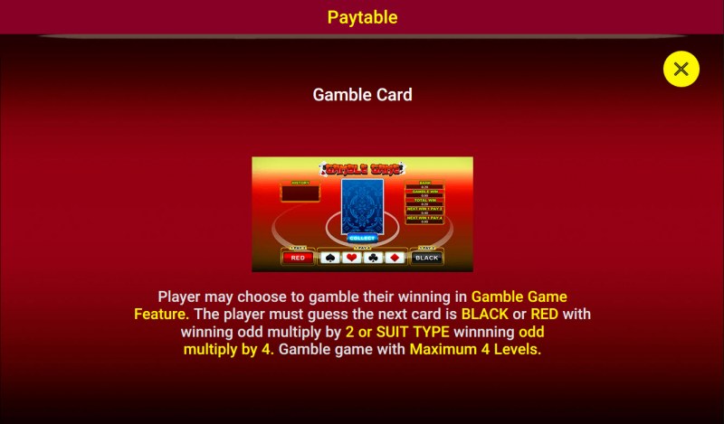 Gamble Feature Rules