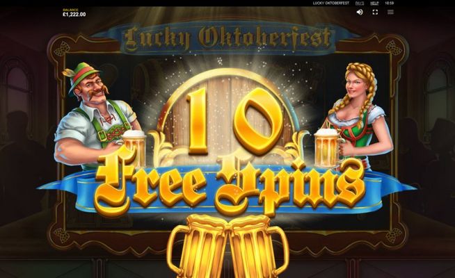 10 Free Spins Awarded