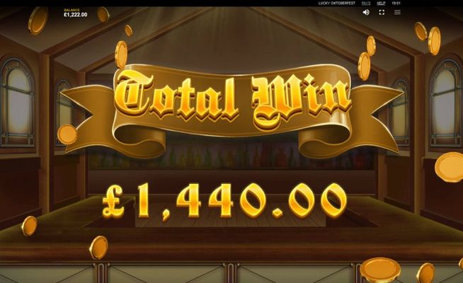 Total free spins payout