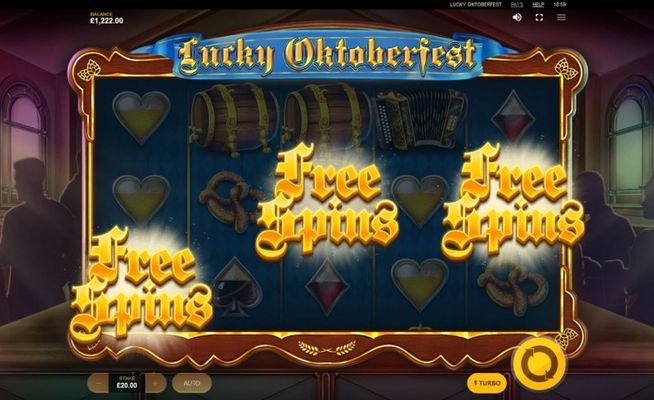 Scatter symbols triggers the free spins feature