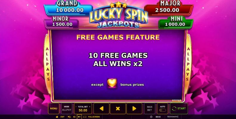 Lucky Spin Jackpots :: Free Spins Rules