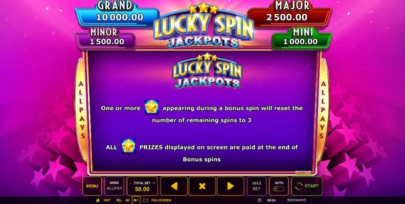 Jackpot Rules