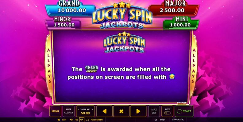 Jackpot Rules