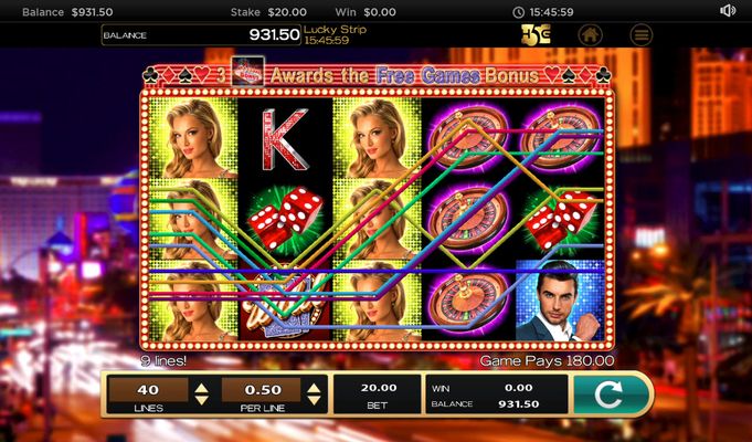 Lucky Strip :: Multiple winning paylines