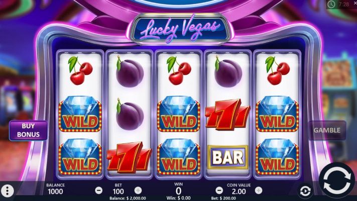 Lucky Vegas :: Main Game Board