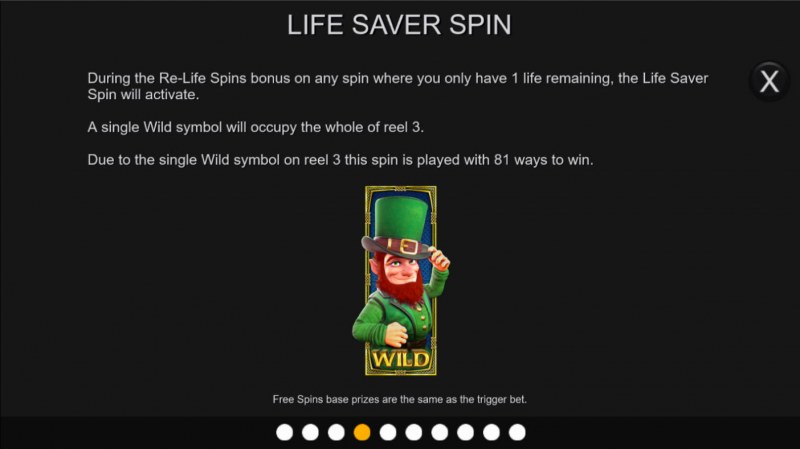 Lucky Ways Multiplier :: Life Saver Spin