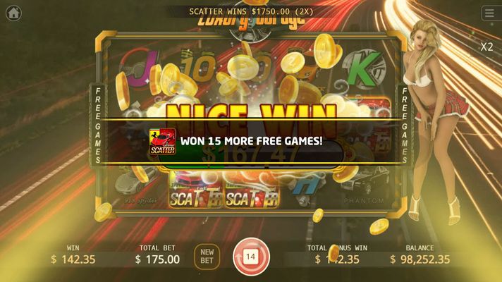 Free Spins retriggered