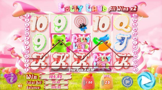 Free Spins Game Board