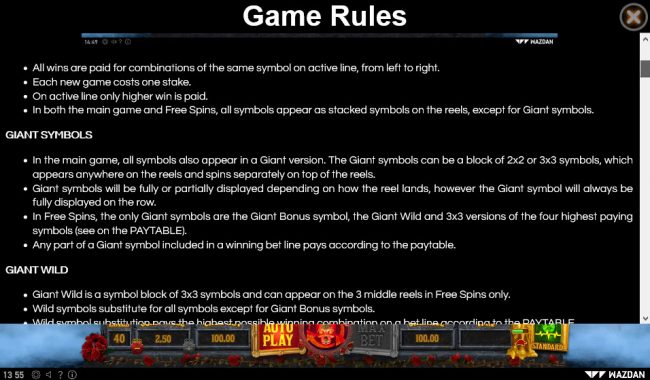 General Game Rules