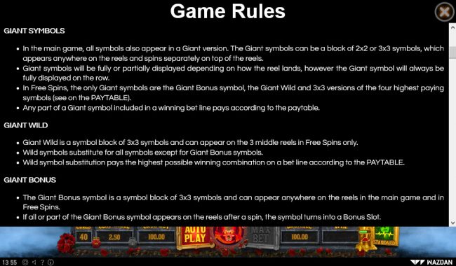 General Game Rules