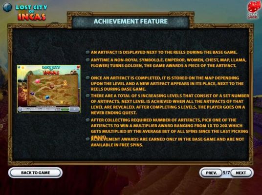 Achievement Feature Rules