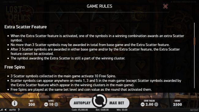 Feature Rules