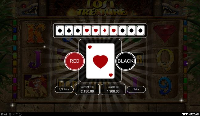 Red or Black Gamble feature