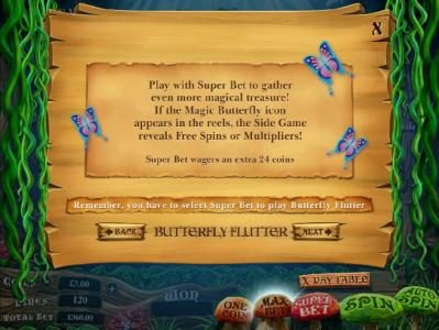 play with super bet to gather even more magical treasure
